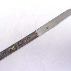 J6)  lot kozuka  , beau couteau pour sabre  japonais
