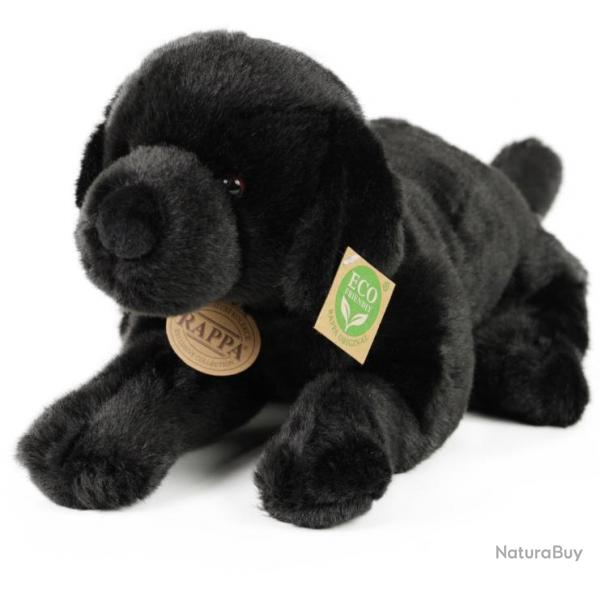 Peluche labrador noir 40 cm Eco-friendly