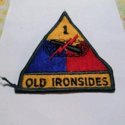 Patch armee us 1ST ARMORED DIVISION ORIGINAL