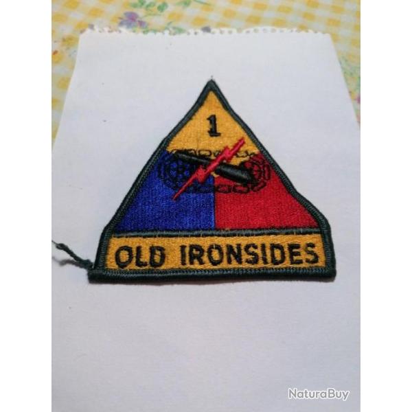 Patch armee us 1ST ARMORED DIVISION ORIGINAL