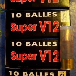 LOT DE 40 BALLES SUPER V12