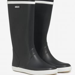 Aigle Bottes Homme Goeland 2 Marine Blanc