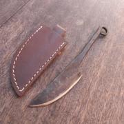 ✓ Authentique couteau viking avec étui en cuir véritable