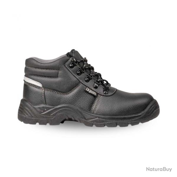 Chaussure BLACKGATE haute 6 cuir noir coque acier