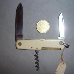COUTEAU 41 GONON THIERS 1920 / IVOIRINE Corkscrew TIRE BOUCHONS  x