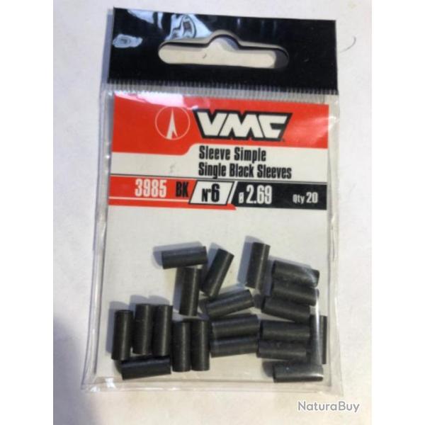 20 sleeve simple 2.69 mm 3985 bk n 6 . Peche surfcasting vmc cannelle