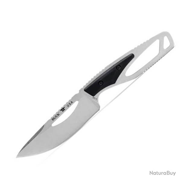 Couteau de chasse plat Buck Paklite 2.0 Field Knife select noir