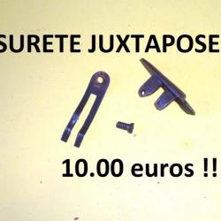 sûreté complète fusil juxtaposé à 10.00 euros !!!!!!!!!!!!!!!!!!!!!! - VENDU PAR JEPERCUTE (SZA527)