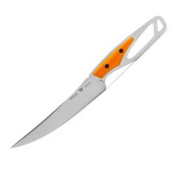 Couteau de chasse plat Buck Paklite 2.0 Processor select orange