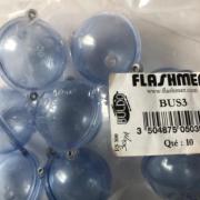 Pack 5 Flotteurs Bouées Flexibul Buldo N°1 8g Diamètre 24mm - Flotteur Pêche Souple Fabriqué En France