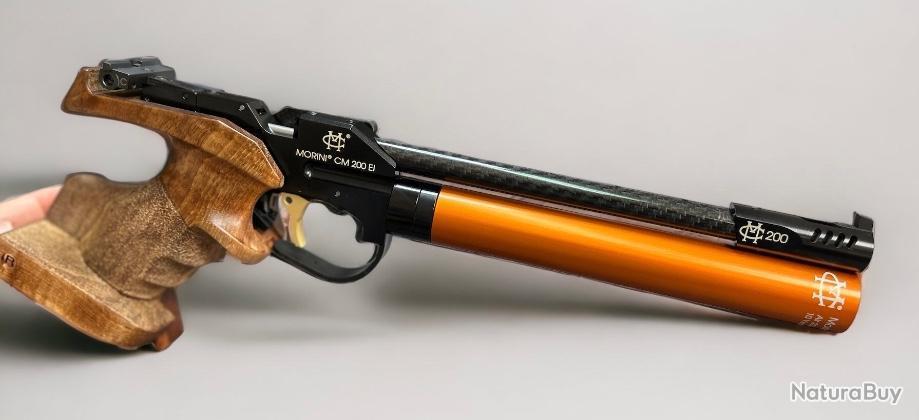 Pistolet air comprime MORINI CM200EI cal. 4.5 pour droitier