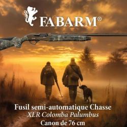 Fusil FABARM semi-automatique Chasse XLR Colomba Palumbus