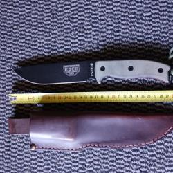 Couteau Bushcraft ESEE 6
