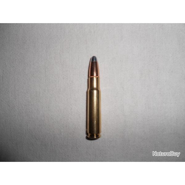 Cartouche Winchester, de calibre .358 WIN.,  balle SILVERTIP