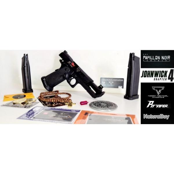 PACK PNA TTI EMG PIT BLACKOUT DITION JOHN WICK4 +CARTE + PACTE DE SANG AU CHOIX SIGHT PHOSPHO