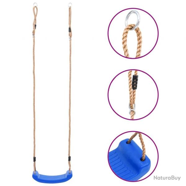 Sige de balanoire pour enfants bleu 02_0005073