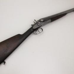 FUSIL JUXTAPOSE COACH GUN CHIENS EXTERIEURS CALIBRE 12/70 CATÉGORIE D - Epreuve Poudre Moderne