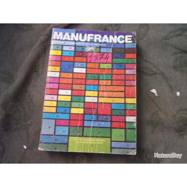 catalogue Manufrance 1974