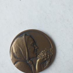 medaille syndicat vins cidres spiritueux de france 1950