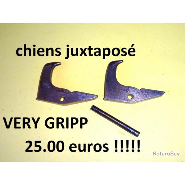 paire de chiens fusil juxtapos VERY GRIPP  25.00 euros !!!!!!!!!!!! - VENDU PAR JEPERCUTE (SZA538)