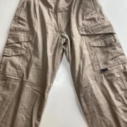Pantalon truc-spec beige air soft / pantalon militaire.