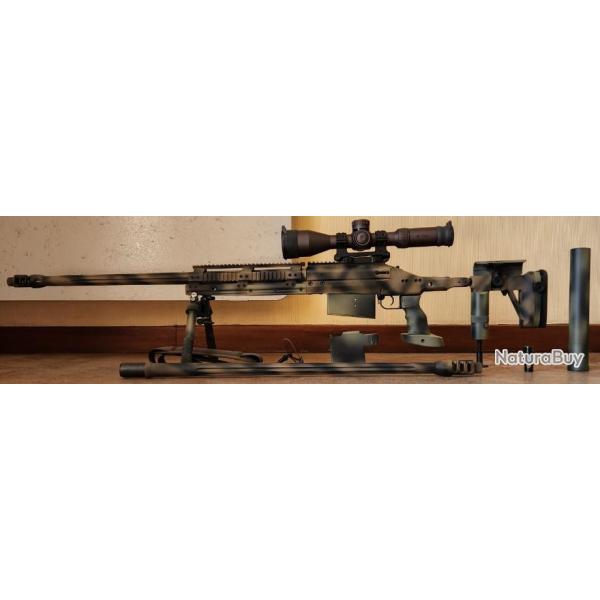 Vends carabine TLD Voere entirement quipe cal 408CheyTac et 308Win