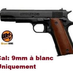 Pistolet Mod. 96  Réplique Colt 1911  Bronzé