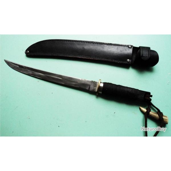 Couteau de chasse de style KATANA - Tanto