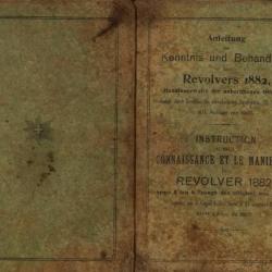 SUISSE - Revolver d'Ordonnance Modèle 1882 - Manuel d'Utilisation 3 (PDF)