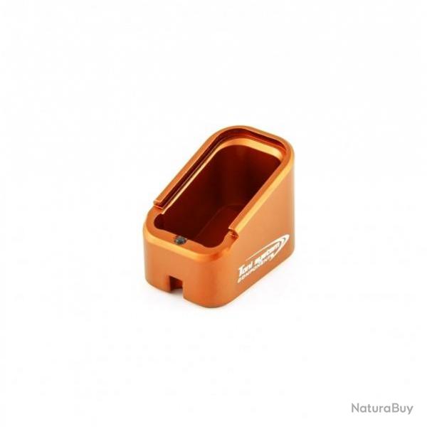 Extension de chargeur +4 coups pour Tanfoglio large frame (K9-K40 Magazine) - TONI SYSTEM - Orange