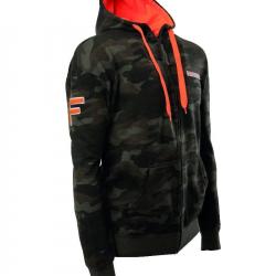 Sweat à Capuche Franchi Camo