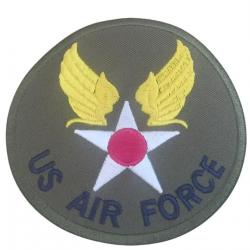 US AIR FORCE  ( Diamètre : 95  mm, à coudre  ou à thermocoller )