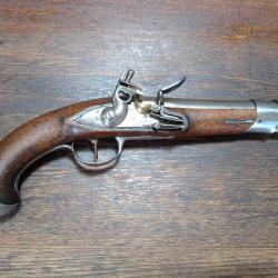 Pistolet de demi arçon révolutionnaire an 2 ou an 8 - vers 1793-1800 - Révolution / 1er Empire - BE