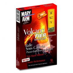 Boite De 10 Cartouches Mary Arm Volcano Fier Calibre 20 - 20gr