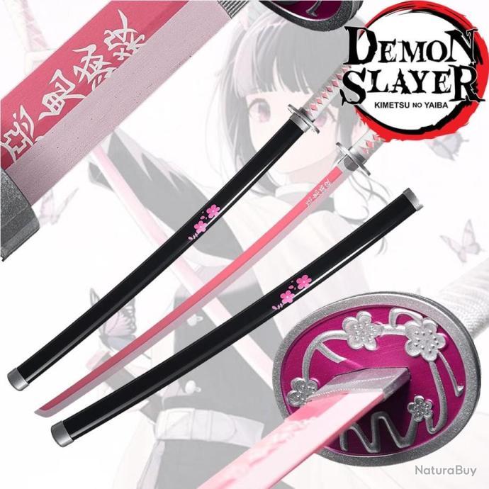 Demon Slayer Katana en Bois Lame en Bois Kyojuro Rengoku