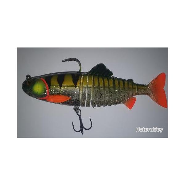 REPLICANT JOINTED 23CM 150GR UV Green zebra ghost NPC