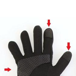 Sous gants chauffants, Thermo Touch Screen L-XXL
