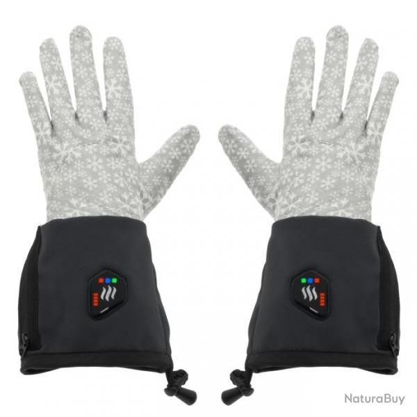 Sous-gants chauffants Fantaisie, GLOVII L-XL Noir