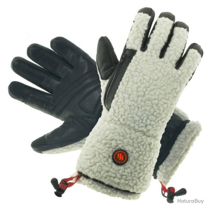 Glovii, Moufles avec un sous gants chauffants intégrés.