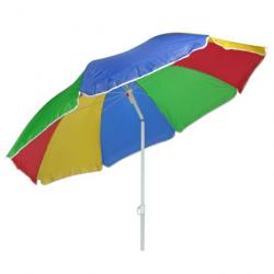 Parasol de plage 150 cm multicolore 02_0007994