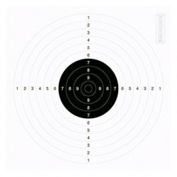 Cibles 53X53 Pour Armes Gros Calibres