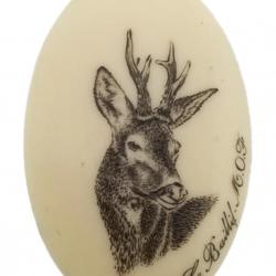 Calotte Pour Fusil Et Carabine Aspect Ivoire Chevreuil