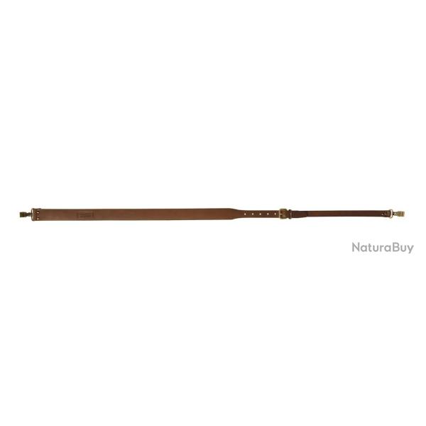 Bretelle Country Pour Fusil En Cuir Avec Mousquetons