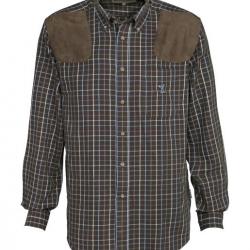 Chemise De Chasse Sologne Percussion Marron-XXXXL