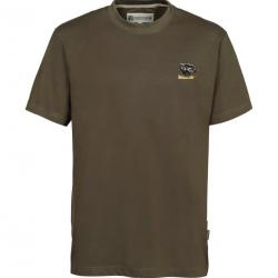 T shirt chasse Percussion broderie sanglier