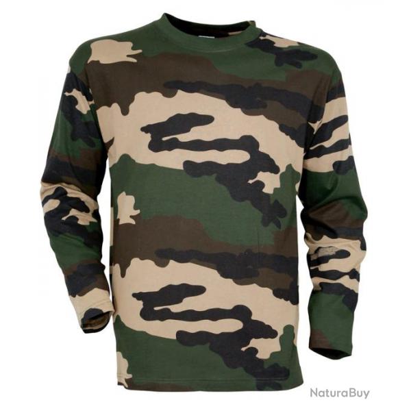 T shirt manches longues camo Percussion