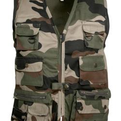 Gilet Reporter enfant Camo CE Percussion