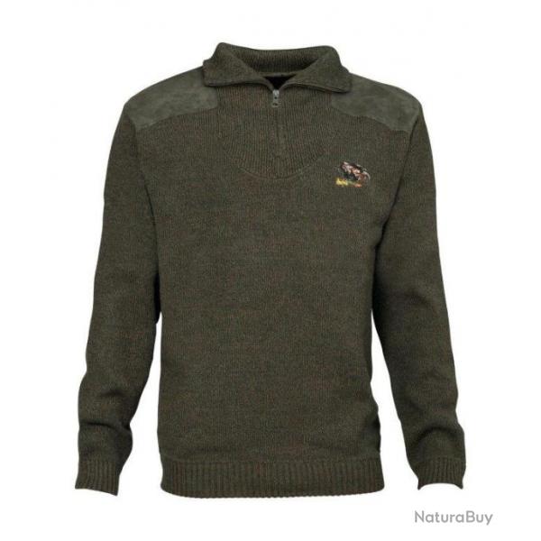 Pull de chasse Idaho broderie Sanglier