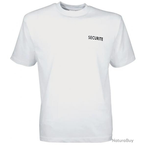 Polo coton scurit Blanc CityGuard