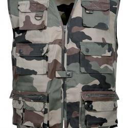Gilet reporter uni camo Idaho